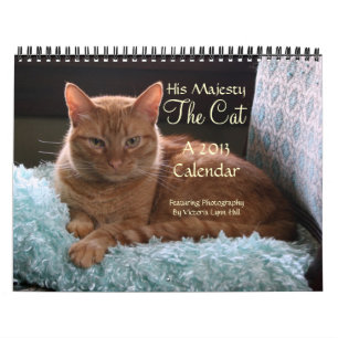 Hans majestät kalendern för katt 2013 kalender