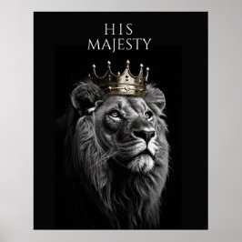Hans Majestät - Regal Lejona Krona Poster