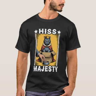 Hans Majestät Roliga Katt I Boxa Söt Katt 1 T Shirt