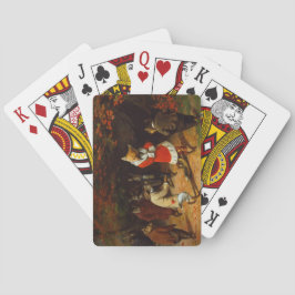 Hans Majesty Receives (av William Holbrook Beard) Casinokort