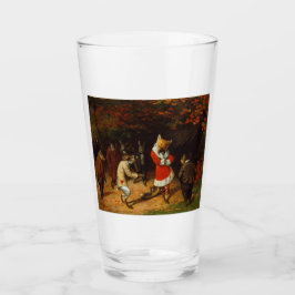 Hans Majesty Receives (av William Holbrook Beard) Glaskopp