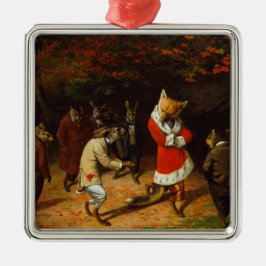 Hans Majesty Receives (av William Holbrook Beard) Julgransprydnad Metall