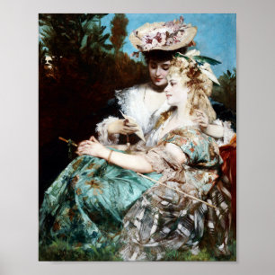 Hans Makart, kärlek brev (1875) Poster