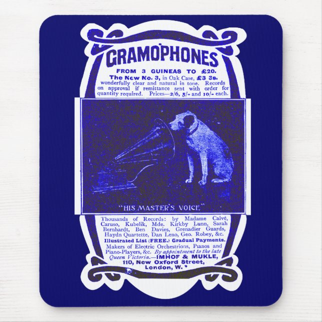 Hans masters rösträtt musmatta (Framsidan)