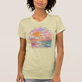 Hans meriter är nya varje morgon kristna t shirt