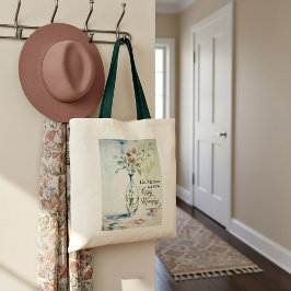 Hans meriter är nya varje morgon tygkasse