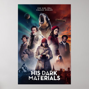 Hans mörk material poster