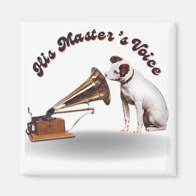 Hans mors röst magnet (Framsidan)