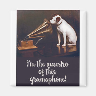 Hans mors röstknapp Humor Magnet