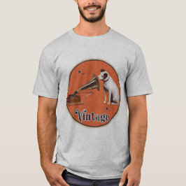 Hans mors röstNipper RCA Victor Hund T Shirt