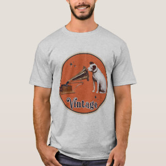 Hans mors röstNipper RCA Victor Hund T Shirt