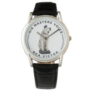 Hans mors rösträtt Svartvit Namnteckning Nipper Armbandsur