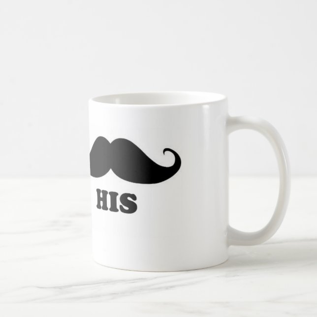HANS mustaschmugg Kaffemugg (Höger)