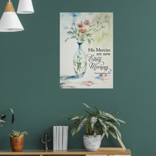 Hans nåder är nya varje morgon poster