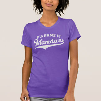 Hans namn är Zohran Mamdani Meme New York Borgmäst T Shirt