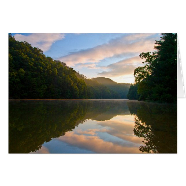 Hans närvaro hälsningskort (Framsidan Horizontal)