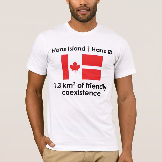Hans ö/Hans Ø T-shirt (Framsida)