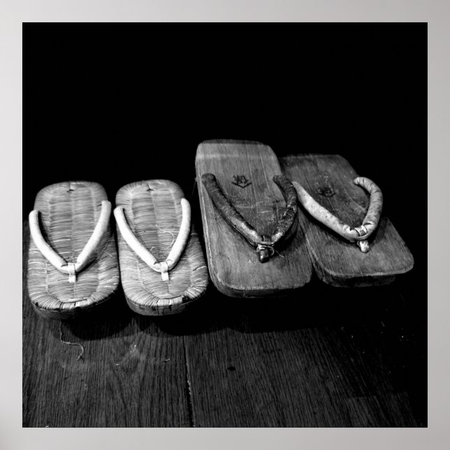 Hans och Hers Japanska Sandals Poster (Framsidan)