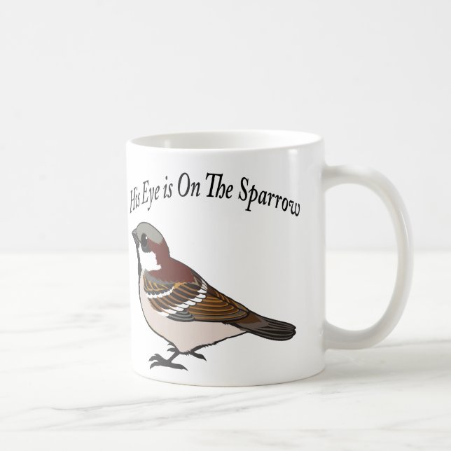 Hans öga är på Sparrow Kaffemugg (Höger)