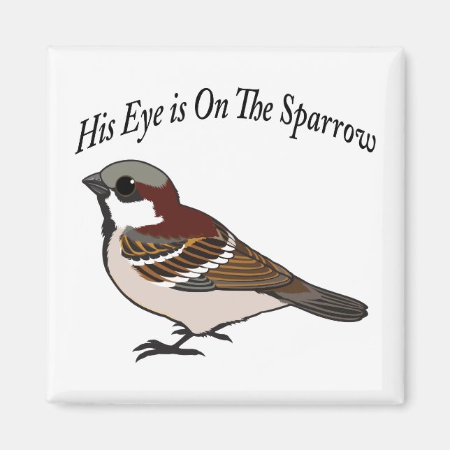 Hans öga är på Sparrow Magnet (Framsidan)