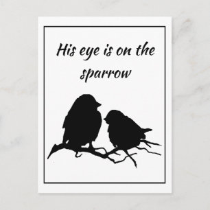 Hans Öga är på Sparrow. Vykort