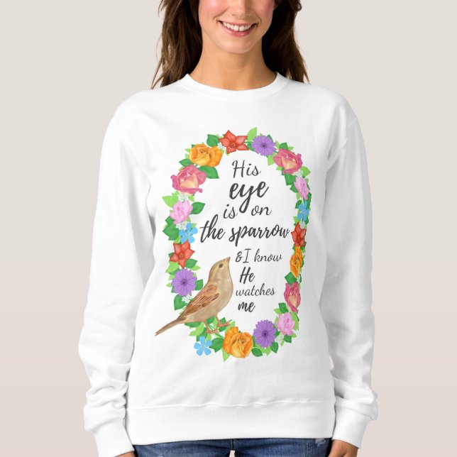 Hans Öga är på Sparrow Women's T Shirt (Framsida)