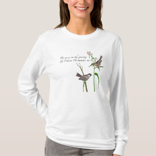 Hans öga är på sparrowen tee shirt