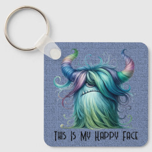 Hans - One Eyed Monster Anpassningsbar Keychain Nyckelring