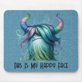 Hans-One-Eyed Monster Anpassningsbar Musmatta