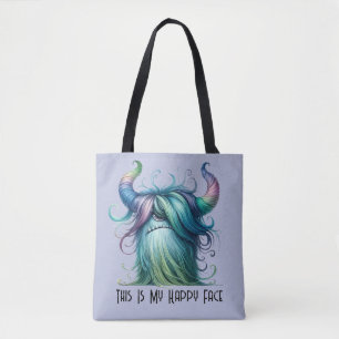 Hans - One-eyed Monster Tote Bag Tygkasse