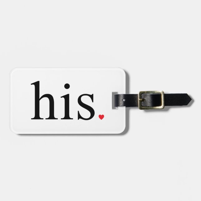 Hans ordkonst, textdesignen för kopplar ihop bagagebricka (Horisontell Framsida)