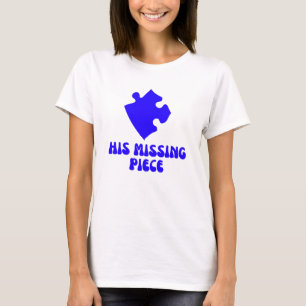Hans Perfekt Match - Puzzle Kärlek T Shirt