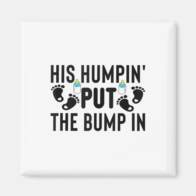 Hans puckel satte knoppen i graviditetsannonsering magnet (Framsidan)