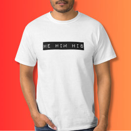 Hans Retro-etikett T-Shirt