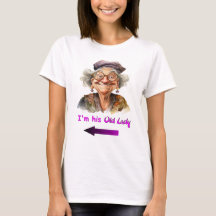Hans roliga gamla Dam t-shirt