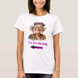 Hans roliga gamla Dam t-shirt