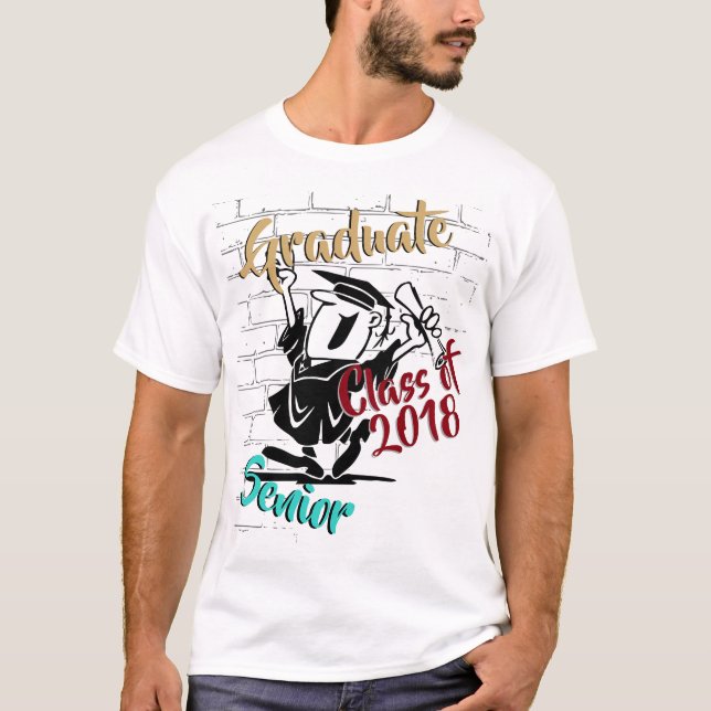Hans Senior Studenten - (lägg till år) Tröja (Framsida)
