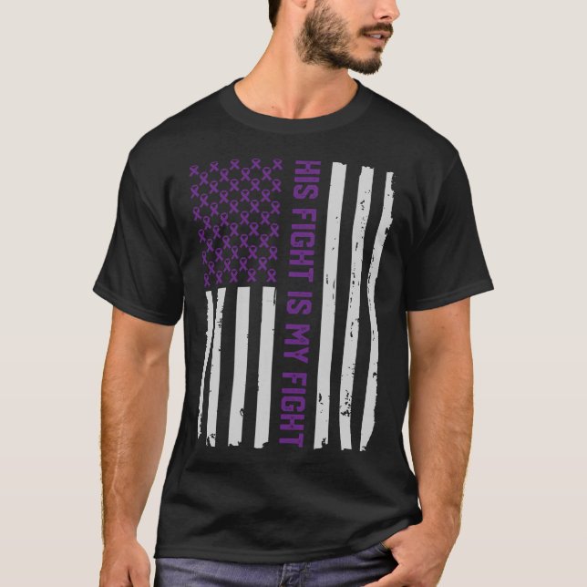 Hans slagsmål - amerikanska t shirt (Framsida)