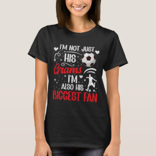 Hans största fan fotbolls Grams av en fotbollsspel T Shirt
