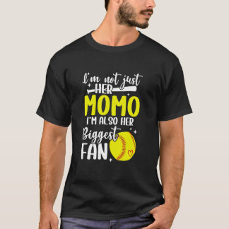 Hans största softball Momo i Fläkt, en mjukvaruspe T Shirt