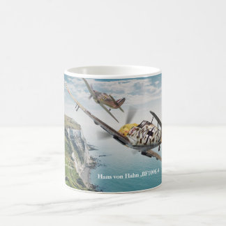 Hans von Hahn ,BF109E-4 Kaffemugg