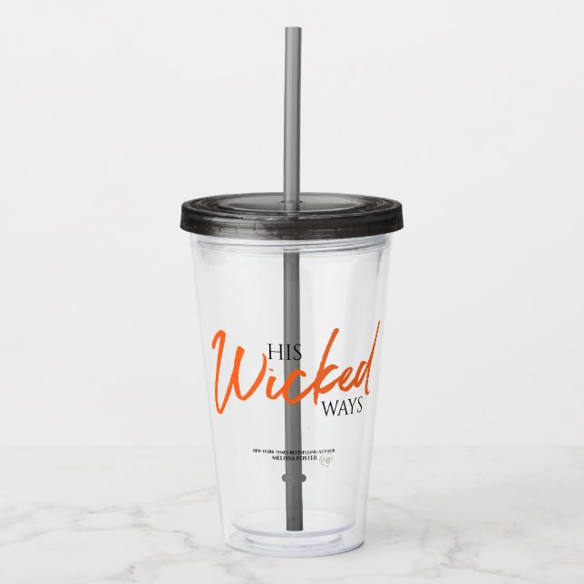 Hans Wickade Ways Acrylic Tumbler Take Away Mugg (Framsida)