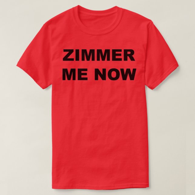 HANS ZIMMER MIG NU T SHIRT (Design framsida)