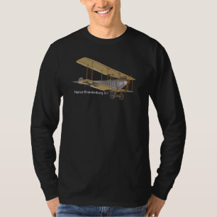Hansa Brandenburg Di German Ww1 Fighter Biplan Di T Shirt