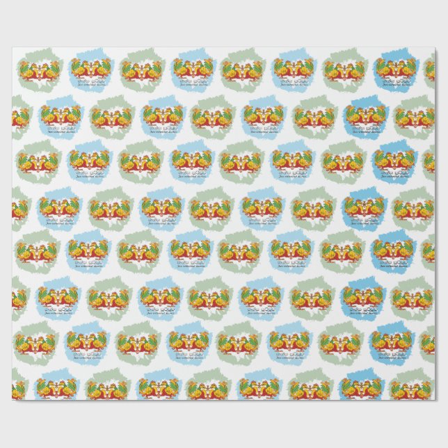 Hansa Puttuwa – Two Entwined Swans Presentpapper (Platt)