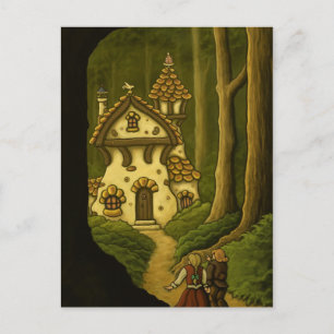 Hansel & Gretel-sagans vykort