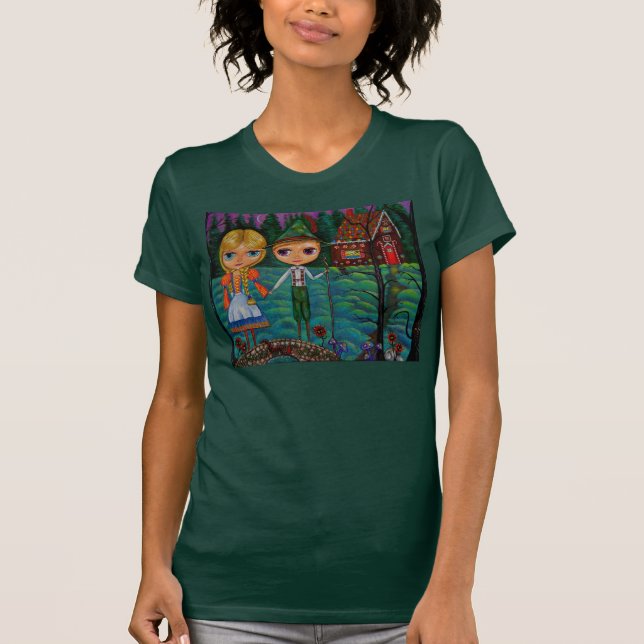 Hansel och Gretel Blythe dockautslagsplats T Shirt (Framsida)