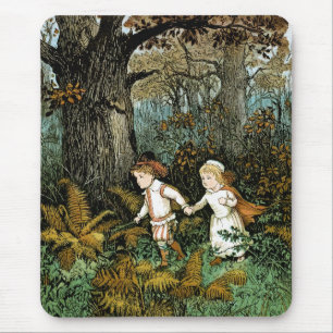 Hansel och Gretel illustration Musmatta