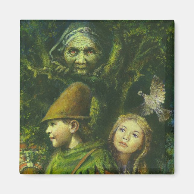 Hansel och Gretel Magnet (Framsidan)