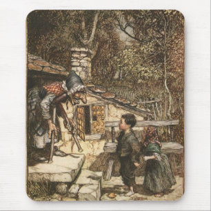 Hansel och Gretel Möte Witch Musmatta